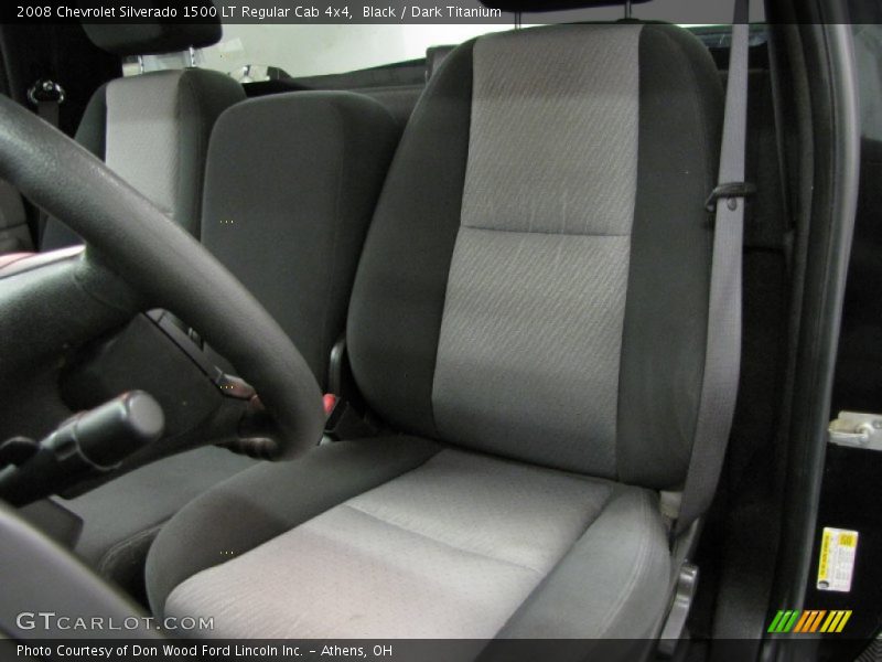 Black / Dark Titanium 2008 Chevrolet Silverado 1500 LT Regular Cab 4x4