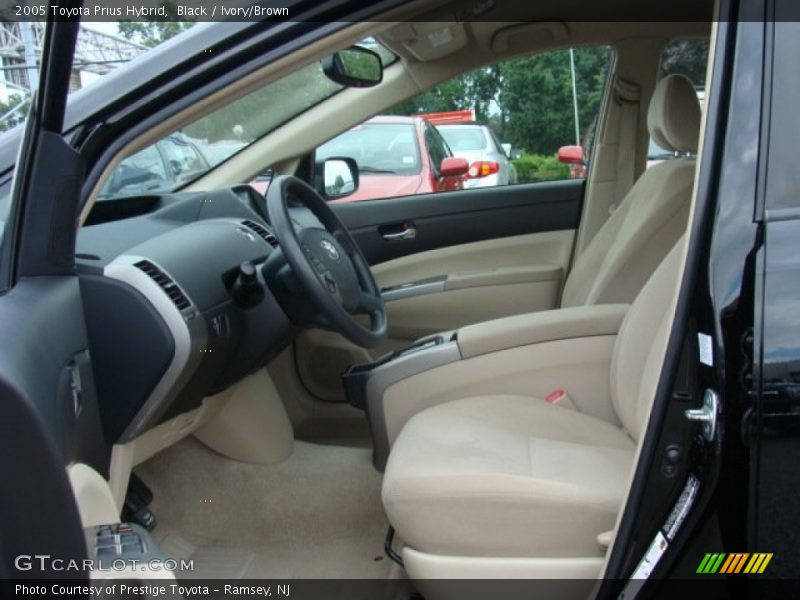 Black / Ivory/Brown 2005 Toyota Prius Hybrid