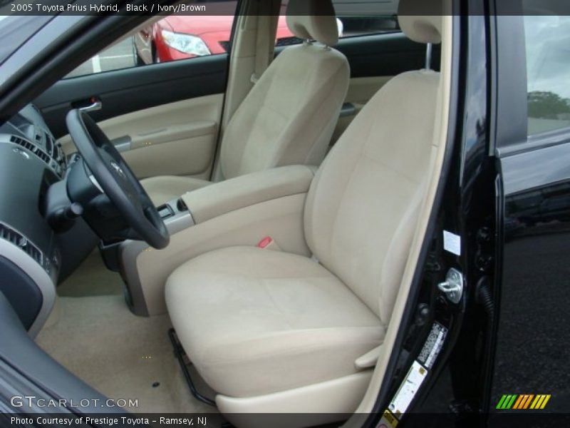 Black / Ivory/Brown 2005 Toyota Prius Hybrid
