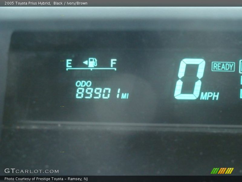 Black / Ivory/Brown 2005 Toyota Prius Hybrid