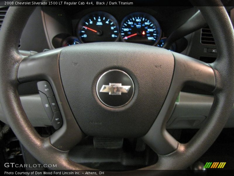 Black / Dark Titanium 2008 Chevrolet Silverado 1500 LT Regular Cab 4x4