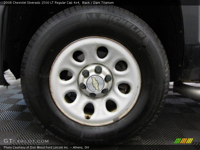 Black / Dark Titanium 2008 Chevrolet Silverado 1500 LT Regular Cab 4x4