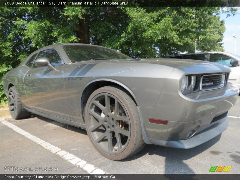 Dark Titanium Metallic / Dark Slate Gray 2009 Dodge Challenger R/T