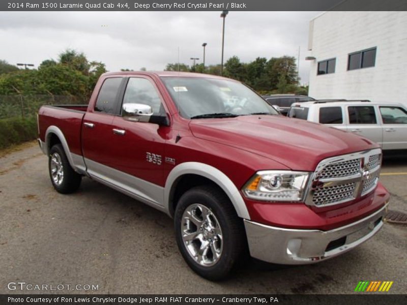 Front 3/4 View of 2014 1500 Laramie Quad Cab 4x4