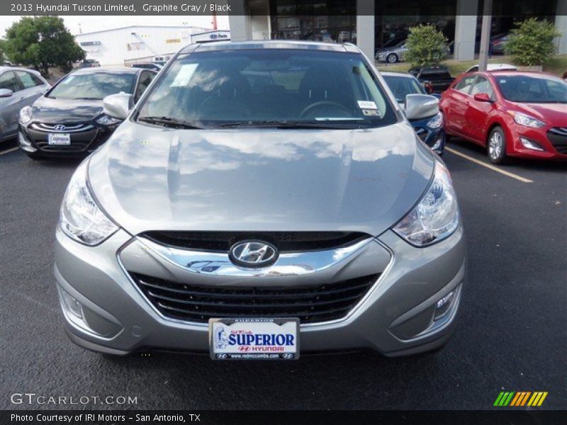 Graphite Gray / Black 2013 Hyundai Tucson Limited