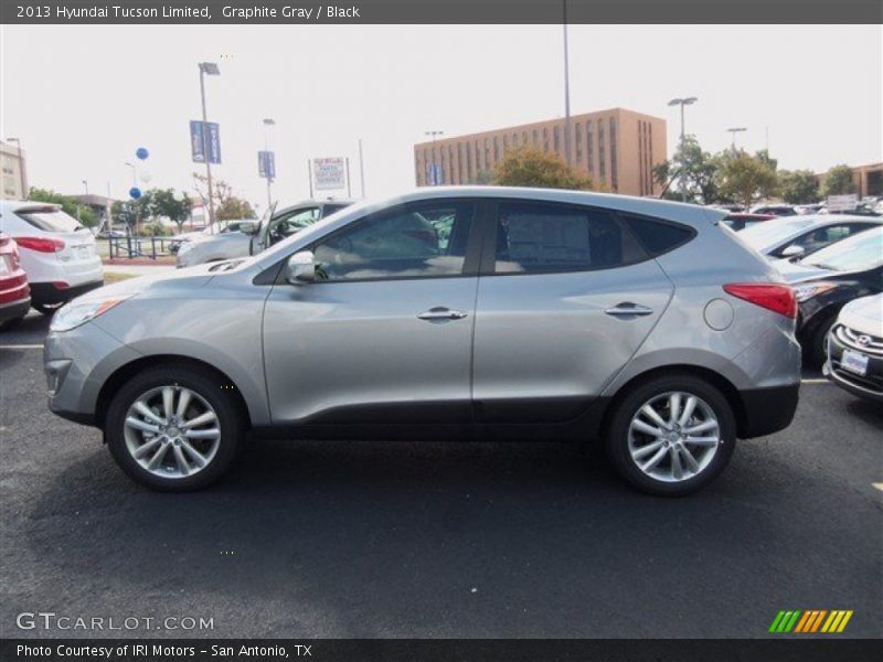 Graphite Gray / Black 2013 Hyundai Tucson Limited