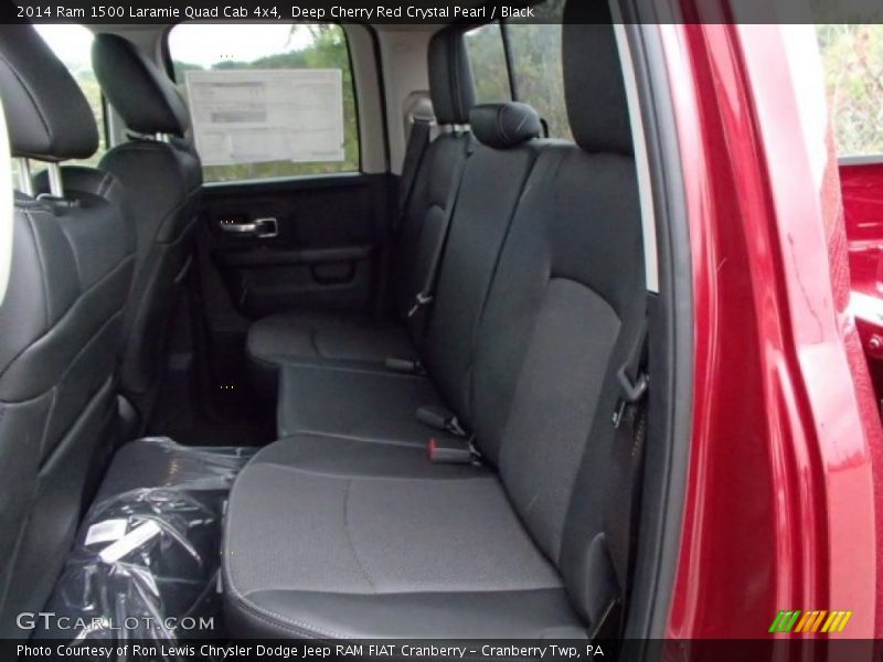 Rear Seat of 2014 1500 Laramie Quad Cab 4x4