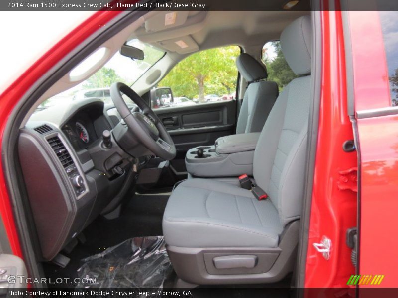 Front Seat of 2014 1500 Express Crew Cab