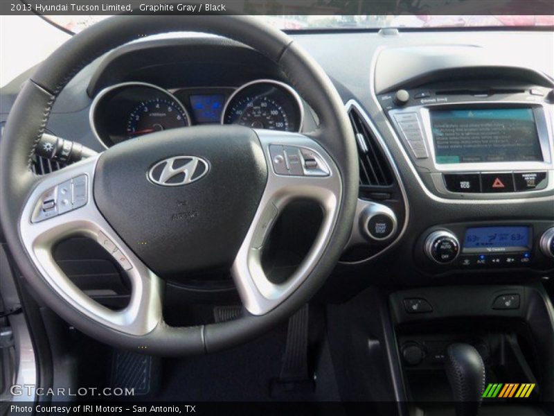 Graphite Gray / Black 2013 Hyundai Tucson Limited