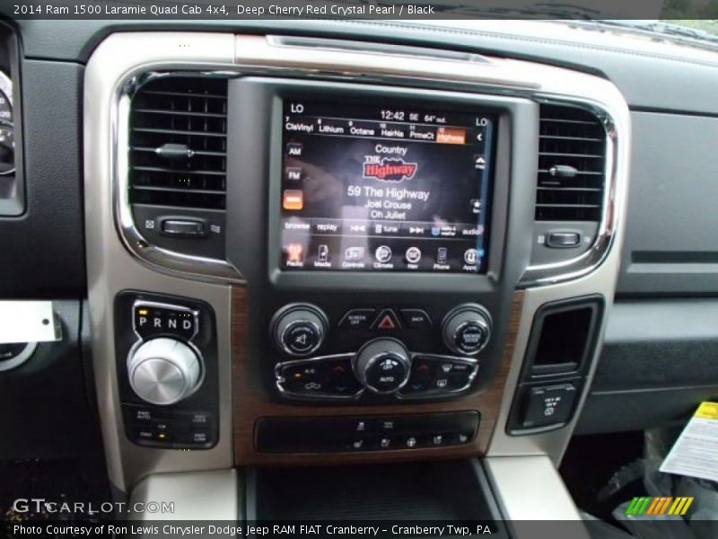 Controls of 2014 1500 Laramie Quad Cab 4x4