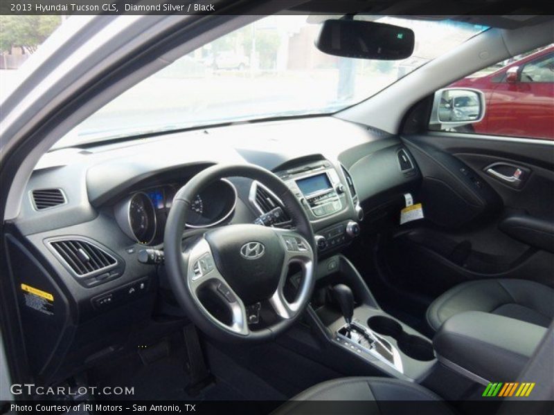 Diamond Silver / Black 2013 Hyundai Tucson GLS