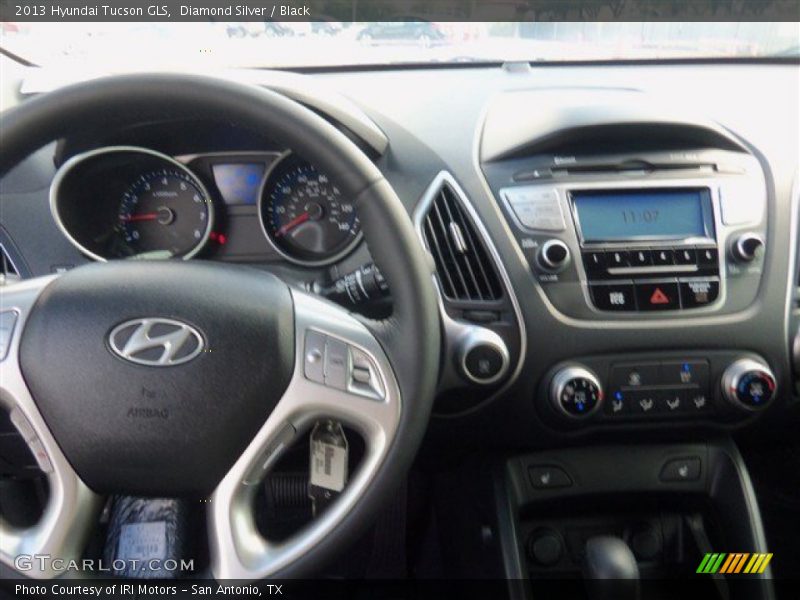 Diamond Silver / Black 2013 Hyundai Tucson GLS