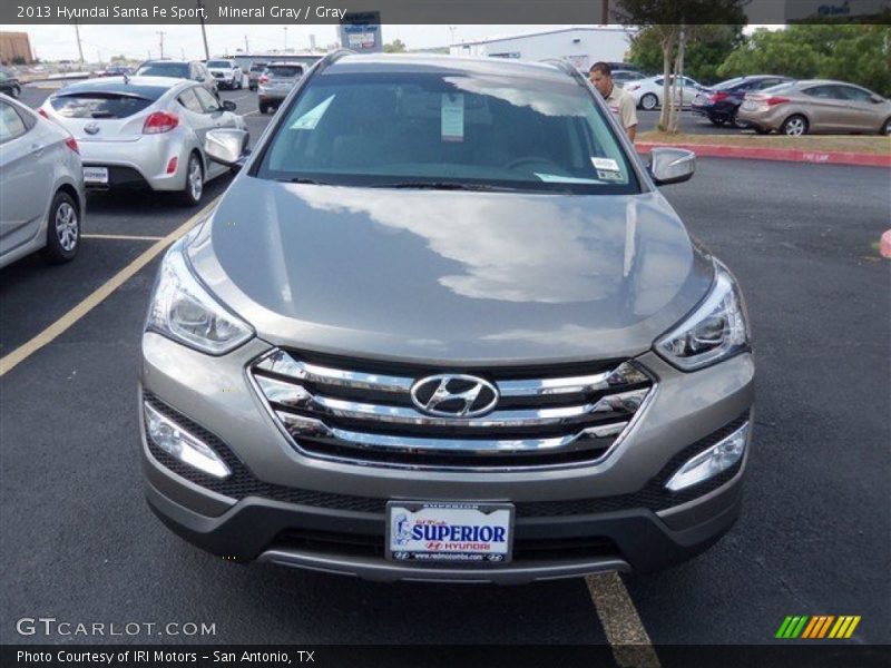 Mineral Gray / Gray 2013 Hyundai Santa Fe Sport