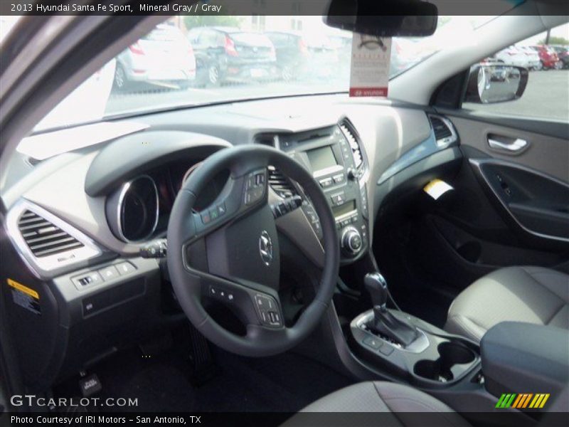 Mineral Gray / Gray 2013 Hyundai Santa Fe Sport