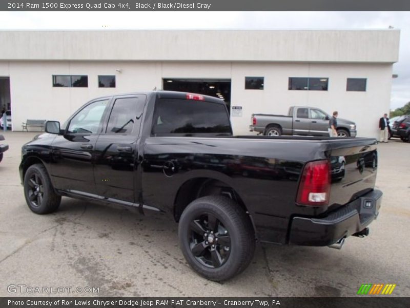  2014 1500 Express Quad Cab 4x4 Black
