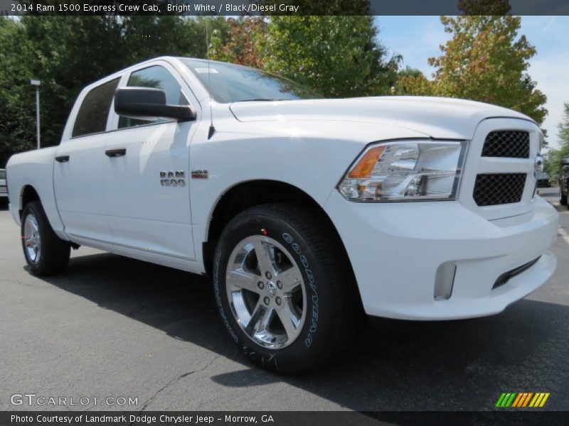 Front 3/4 View of 2014 1500 Express Crew Cab