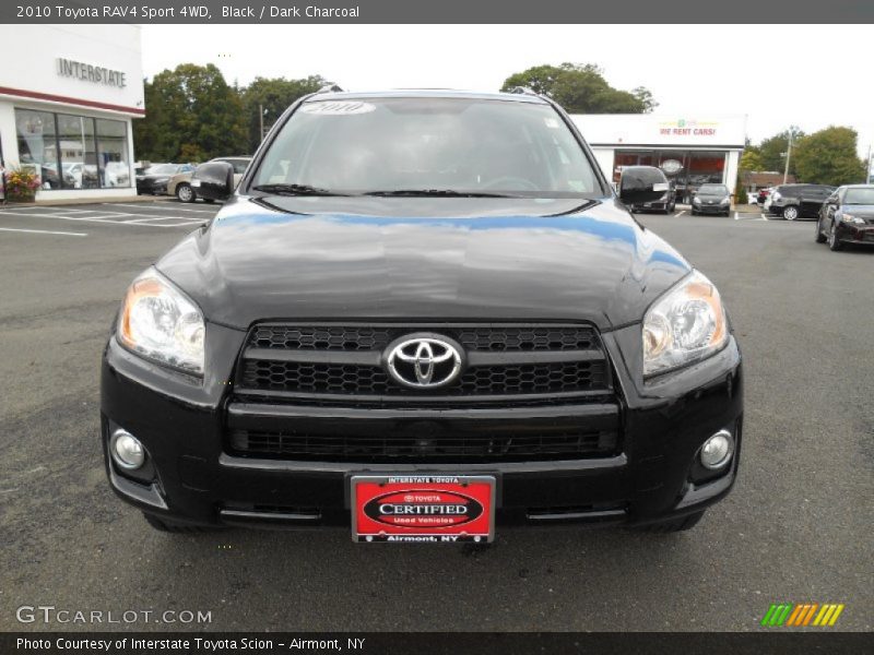 Black / Dark Charcoal 2010 Toyota RAV4 Sport 4WD