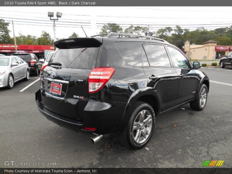Black / Dark Charcoal 2010 Toyota RAV4 Sport 4WD