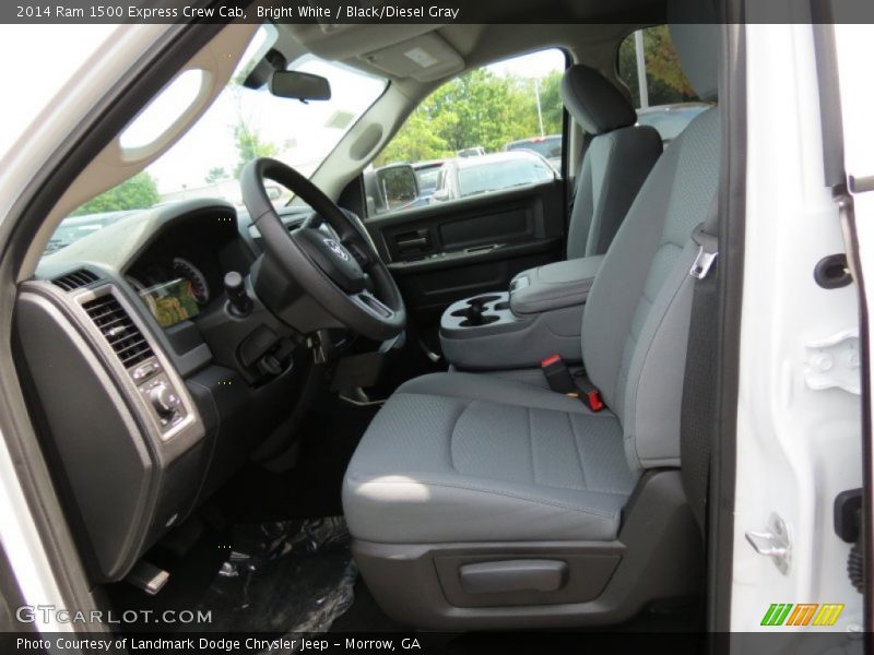 Front Seat of 2014 1500 Express Crew Cab