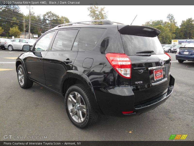 Black / Dark Charcoal 2010 Toyota RAV4 Sport 4WD