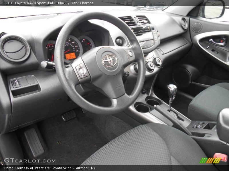Black / Dark Charcoal 2010 Toyota RAV4 Sport 4WD