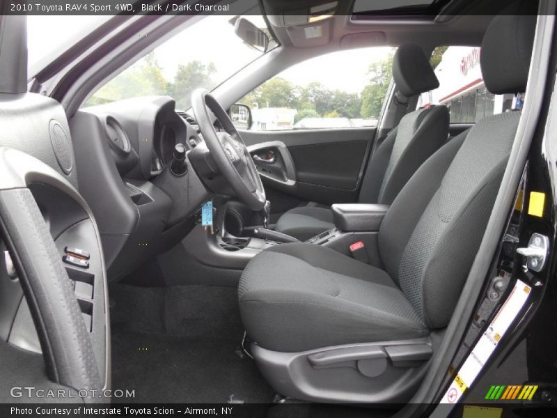 Black / Dark Charcoal 2010 Toyota RAV4 Sport 4WD