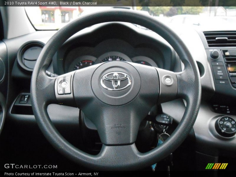 Black / Dark Charcoal 2010 Toyota RAV4 Sport 4WD