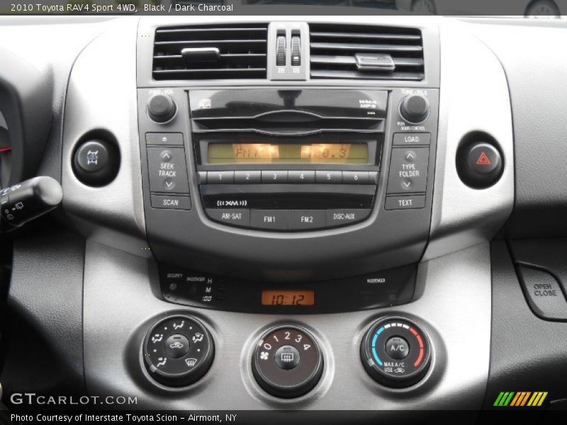 Black / Dark Charcoal 2010 Toyota RAV4 Sport 4WD