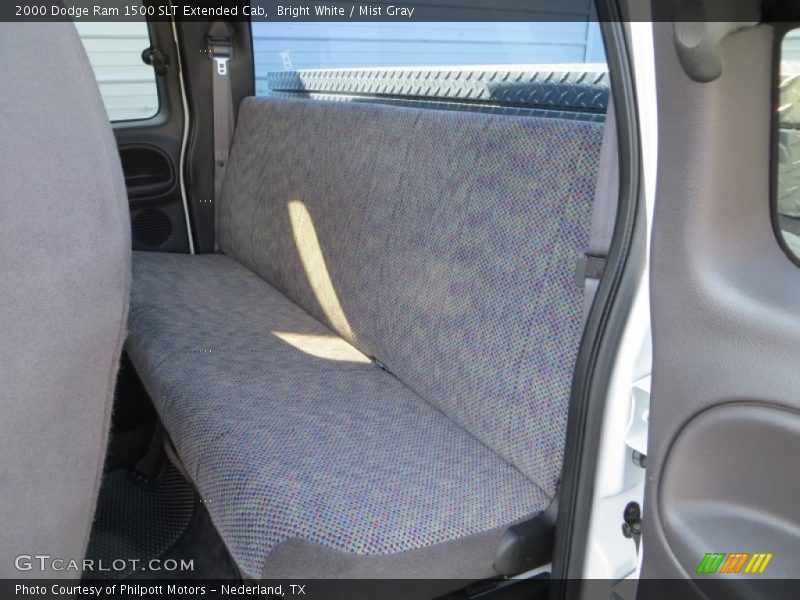 Bright White / Mist Gray 2000 Dodge Ram 1500 SLT Extended Cab