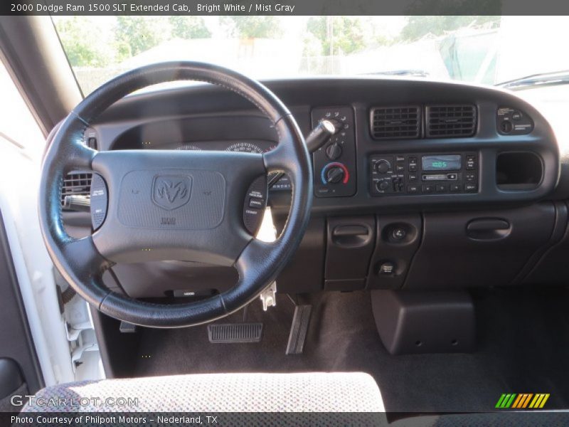 Dashboard of 2000 Ram 1500 SLT Extended Cab
