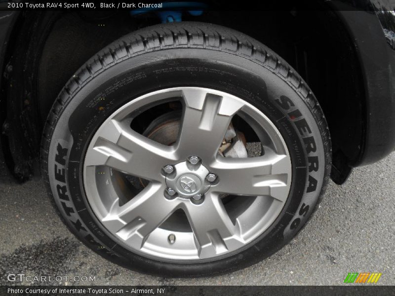 Black / Dark Charcoal 2010 Toyota RAV4 Sport 4WD