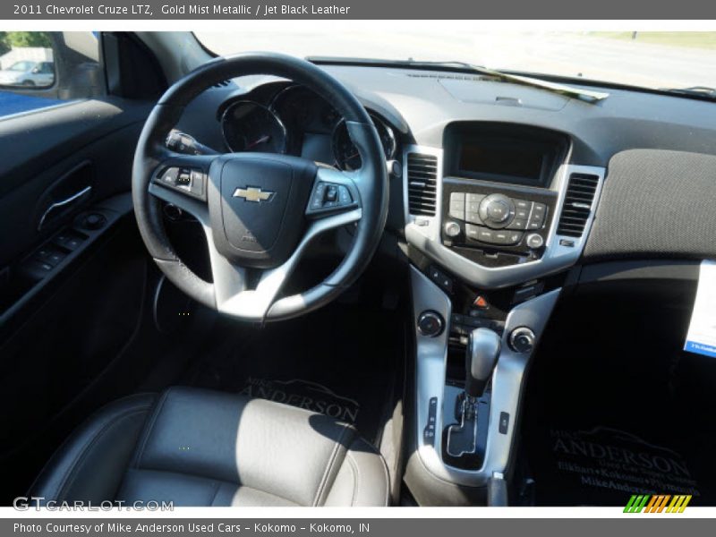 Gold Mist Metallic / Jet Black Leather 2011 Chevrolet Cruze LTZ