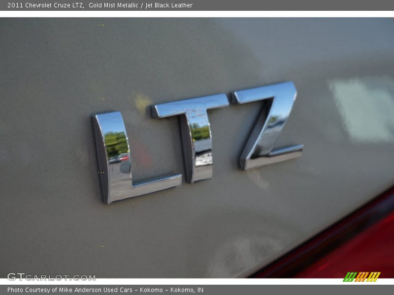 Gold Mist Metallic / Jet Black Leather 2011 Chevrolet Cruze LTZ