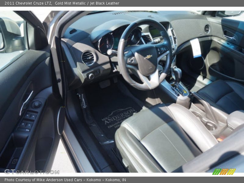 Gold Mist Metallic / Jet Black Leather 2011 Chevrolet Cruze LTZ