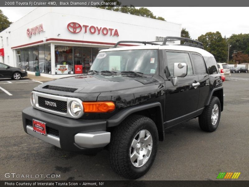 Black Diamond / Dark Charcoal 2008 Toyota FJ Cruiser 4WD