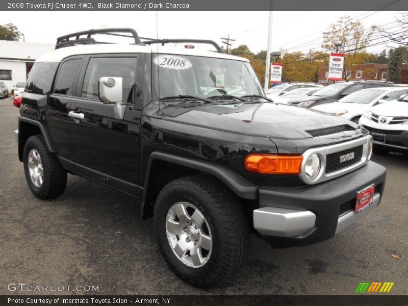 Black Diamond / Dark Charcoal 2008 Toyota FJ Cruiser 4WD