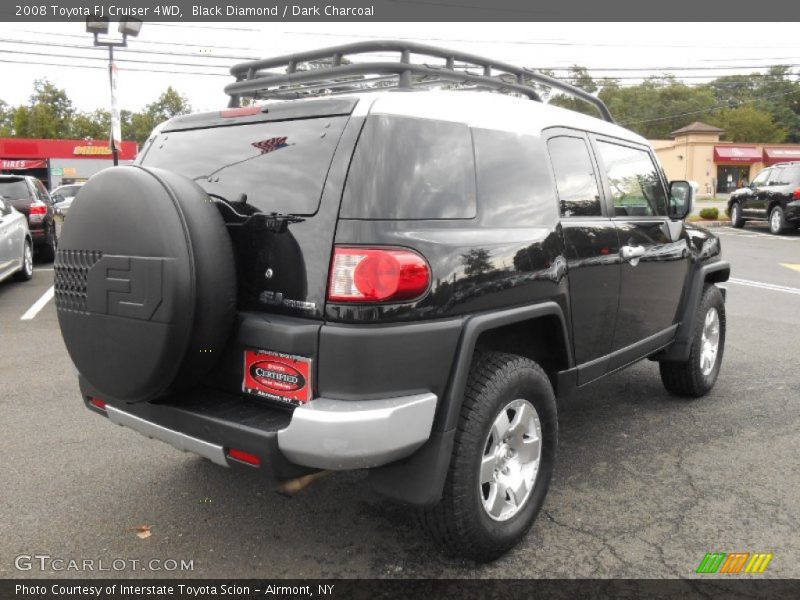 Black Diamond / Dark Charcoal 2008 Toyota FJ Cruiser 4WD