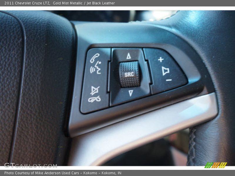 Gold Mist Metallic / Jet Black Leather 2011 Chevrolet Cruze LTZ