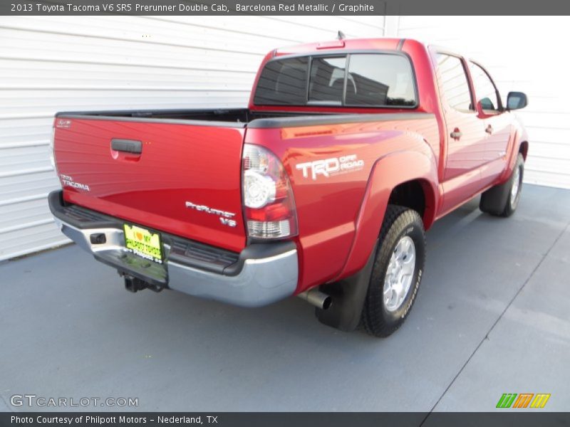 Barcelona Red Metallic / Graphite 2013 Toyota Tacoma V6 SR5 Prerunner Double Cab