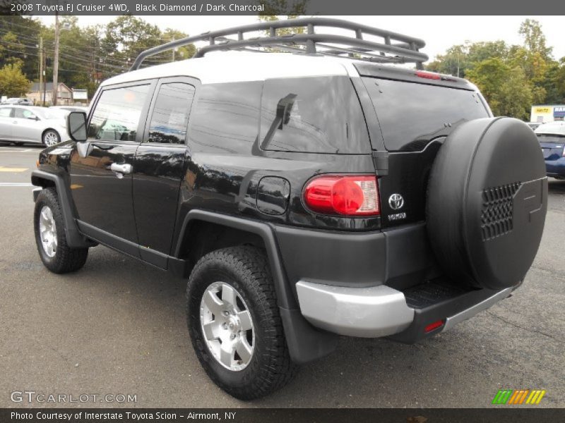 Black Diamond / Dark Charcoal 2008 Toyota FJ Cruiser 4WD