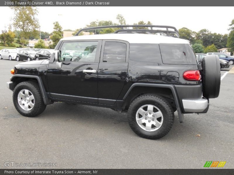 Black Diamond / Dark Charcoal 2008 Toyota FJ Cruiser 4WD