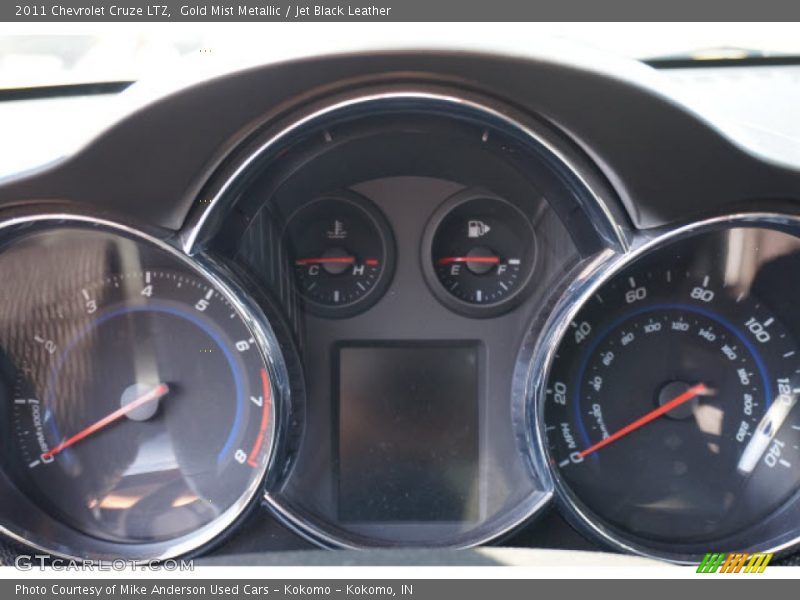 Gold Mist Metallic / Jet Black Leather 2011 Chevrolet Cruze LTZ