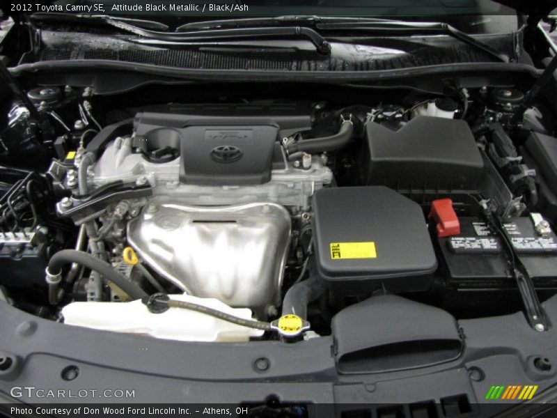 Attitude Black Metallic / Black/Ash 2012 Toyota Camry SE