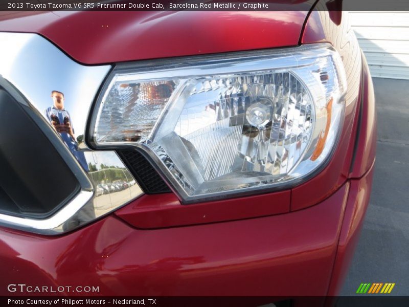 Barcelona Red Metallic / Graphite 2013 Toyota Tacoma V6 SR5 Prerunner Double Cab