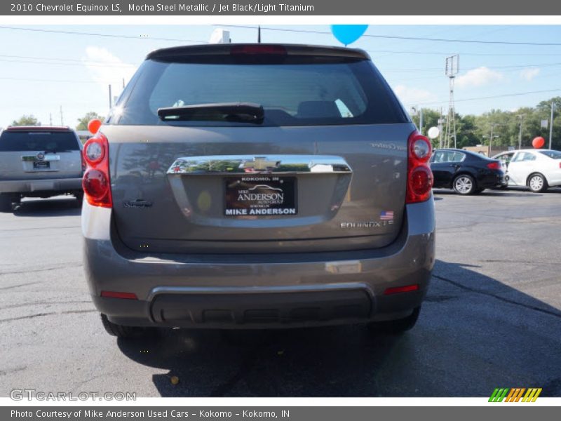 Mocha Steel Metallic / Jet Black/Light Titanium 2010 Chevrolet Equinox LS