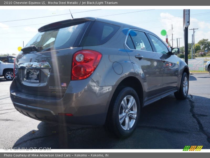Mocha Steel Metallic / Jet Black/Light Titanium 2010 Chevrolet Equinox LS