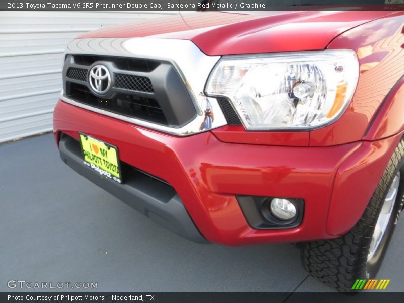 Barcelona Red Metallic / Graphite 2013 Toyota Tacoma V6 SR5 Prerunner Double Cab