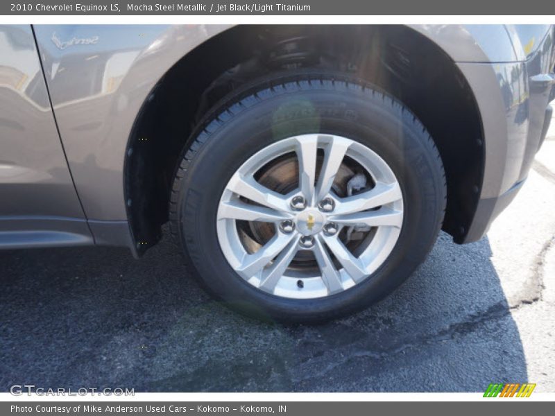 Mocha Steel Metallic / Jet Black/Light Titanium 2010 Chevrolet Equinox LS