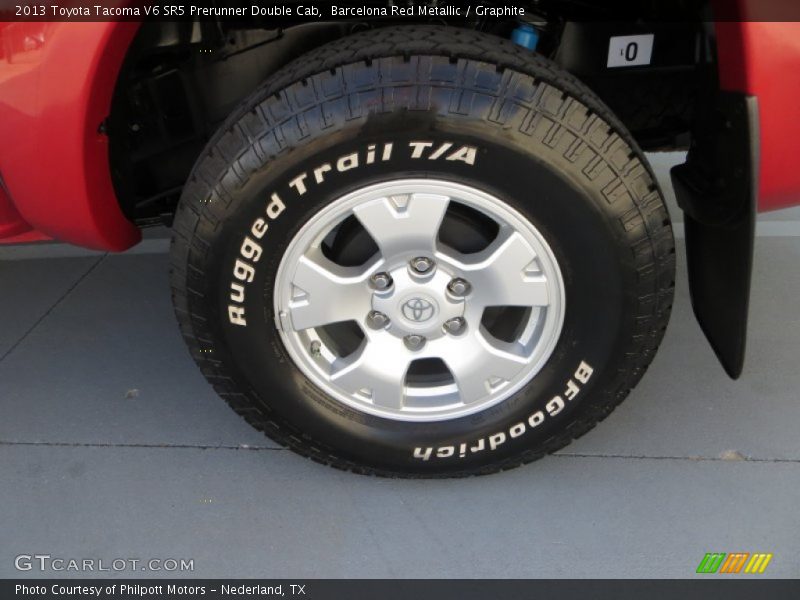 Barcelona Red Metallic / Graphite 2013 Toyota Tacoma V6 SR5 Prerunner Double Cab
