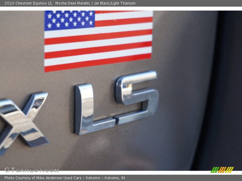 Mocha Steel Metallic / Jet Black/Light Titanium 2010 Chevrolet Equinox LS